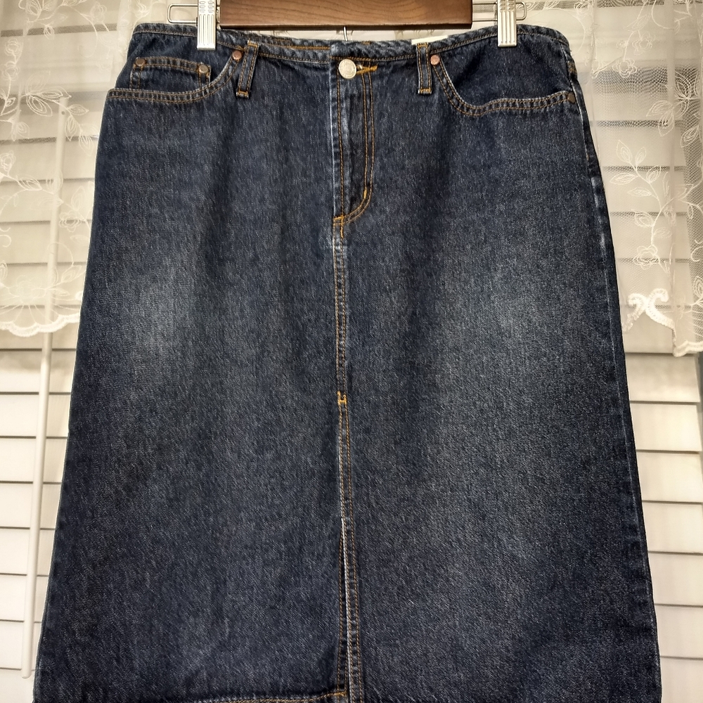 Paris Blue Jean Skirt